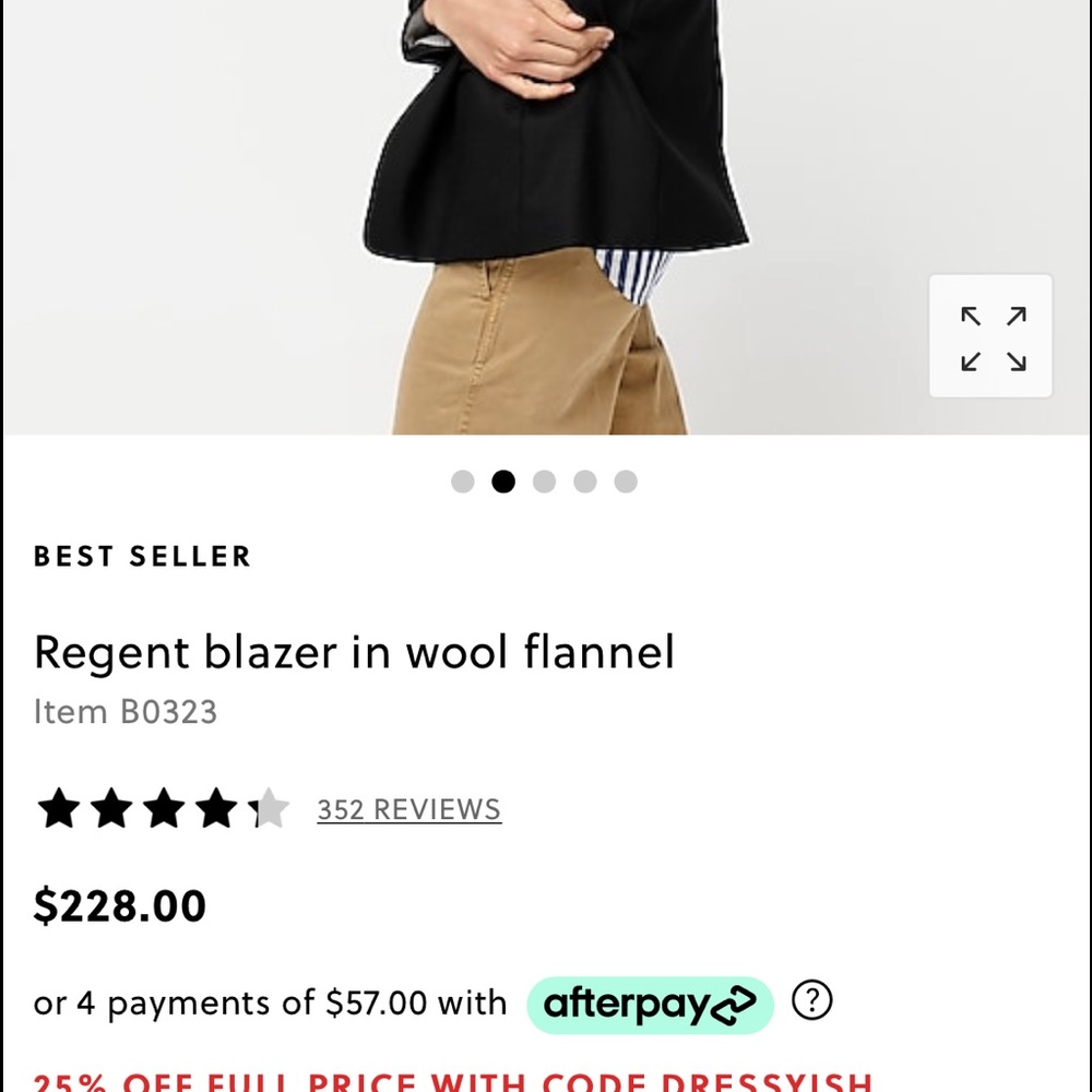 Size six worn frequently but this lannel wool.